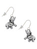 Elephant French Earrings