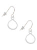 Infinity Loop French Earrings