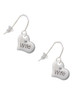 Small Wife Heart French Earrings