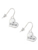 Small Niece Heart French Earrings
