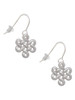 Medium Open Infinity Knot French Earrings