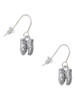 Small Ballet Slippers French Earrings
