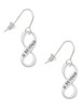 & Beyond Infinity Sign French Earrings