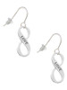 Love Infinity Sign French Earrings