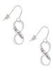 Te Amo Infinity Sign French Earrings