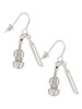 Violin and Bow French Earrings