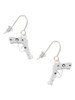 9mm Handgun French Earrings