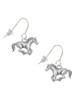Running Horse - 2 Sided French Earrings