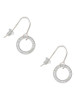 Philippians 4:13 Eternity Ring French Earrings