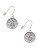 Music Clef - Round Seal French Earrings