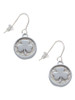 Shamrock - Round Seal French Earrings