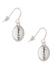 Bible Verse John 3:16 French Earrings