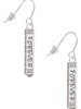 Forever Bar French Earrings