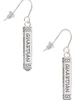 Guardian Angel Bar French Earrings