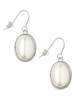 Small Cream Imitation Pearl French Earrings