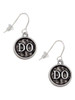 Doctor Caduceus Seal - DO French Earrings