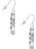 Best Friends Forever Bar French Earrings
