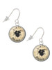 Domed Music - Drums French Earrings