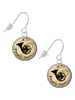 Domed Music - French Horn French Earrings