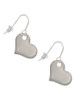 Stainless Steel Heart French Earrings