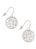 Tree of Life Cutout French Earrings