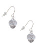 Hope on White Spinners French Earrings