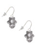 Star of David Spinner French Earrings