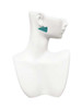 Acrylic 1.25" Teal Megaphone Clip On Earrings