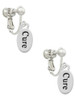 Cure in oval Clip On Earrings