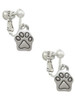 Mini Paw Clip On Earrings