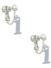 Number - 1 - Clip On Earrings