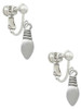 Mini Christmas Light Clip On Earrings