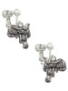 Saddle Clip On Earrings