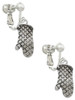 Oven Mitt Clip On Earrings