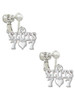 Slots with Heart and Lucky 7s Clip On Earrings