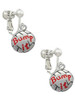 Volleyball - ''Bump It'' Clip On Earrings