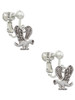 Small Eagle - Mascot Clip On Earrings