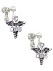 Caduceus - DDS Clip On Earrings