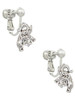 Mini 3-D Elephant Clip On Earrings