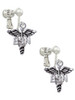 Caduceus - BSN Clip On Earrings