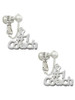 #1 Coach Clip On Earrings