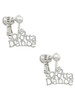 Gotta Dance Clip On Earrings