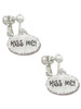 Kiss Me ''I'm Magically Delicious'' Clip On Earrings