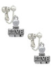LIVE Stamp Clip On Earrings