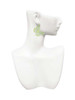 Acrylic Cut Out Butterfly Mirror Lime Green Clip On Earrings