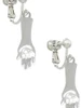 Buddha Hand (Reasoning & Teaching) Clip On Earrings