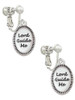 Lord Guide Me Clip On Earrings
