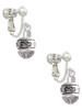 Napoleon's Bee Spinner Clip On Earrings