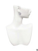 Sisters Rock on AB Crystal Heart Clip On Earrings