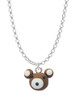 Fimo Clay Teddy Bear Charm Necklace